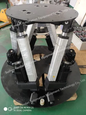 Piattaforma di simulazione del movimento 6dof personalizzata Fdrp01 con carico utile di 500 kg per Simulatore di volo di auto da corsa