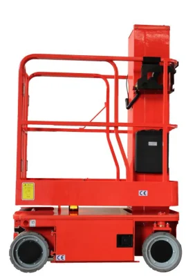  4.8m altezza massima piattaforma di sollevamento verticale semovente 1.1km/H