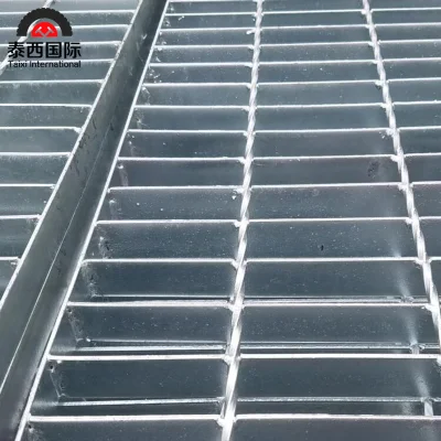 Griglia in acciaio di alta qualità per pavimenti a rete Walkway in acciaio zincato griglia Piattaforma a pavimento