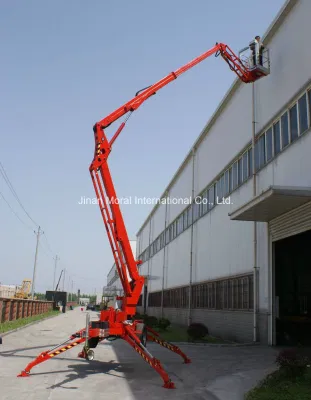 Piattaforma di lavoro aerea idraulica da 10 m con certificazione CE
