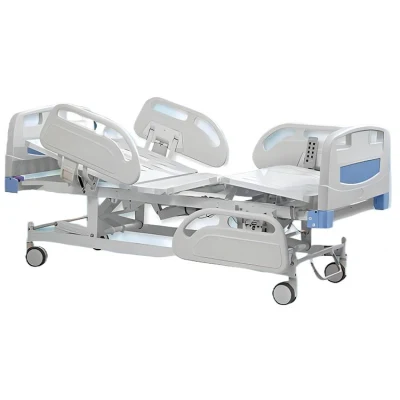  Bef01 Bedboard mobile in acciaio con blocco centrale ruota in ABS per testiera/pedana Letto medico di infermiera elettrica dell&prime;ospedale 5-funzione