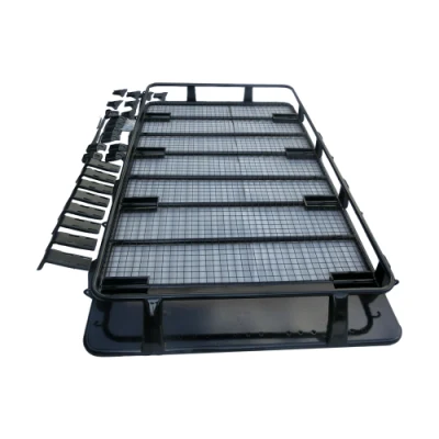 Bicicletta piatta in acciaio SUV Offroad universale personalizzata ferro usato Staffe per bagagli in alluminio 4X4 con tetto rigido, per auto