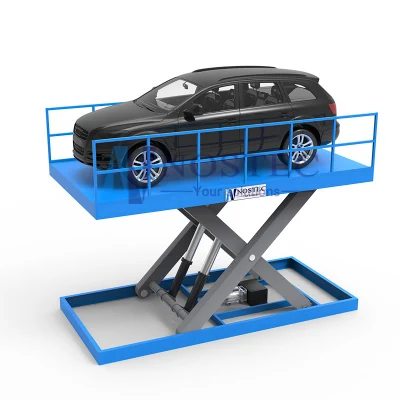 Piattaforma di sollevamento a forbice idraulica per auto 4m in vendita