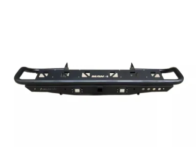 Accessori auto di alta qualità barra ad asta in acciaio al carbonio industriale per impieghi pesanti Predellini laterali paraurti anteriore posteriore per Volkswagen Amarok