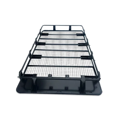 Bicicletta piatta in acciaio SUV Offroad universale personalizzata ferro usato Staffe per bagagli in alluminio 4X4 con tetto rigido, per auto