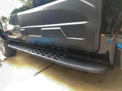 Predellino laterale per running board in acciaio Balck per Raptor