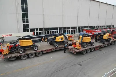 Piattaforma aerea economica per il lavoro con braccio articolato da 18 m piattaforma Gtbz18A1