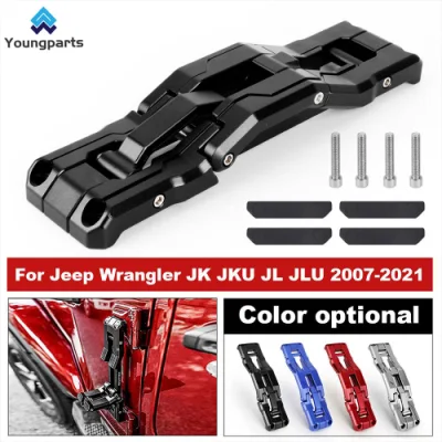 Youngparts Accessori per fuoristrada JK Jl di alta qualità cerniera per porte pieghevoli e alla moda Pedale del predellino per Jeep Wrangler