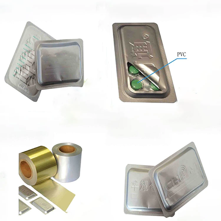 Tropical Blister Aluminum Medicine Foil for Pharma Packaging Heat Seal PVC Capsule Avoid Sunlight Tropical Aluminium Blister Foil