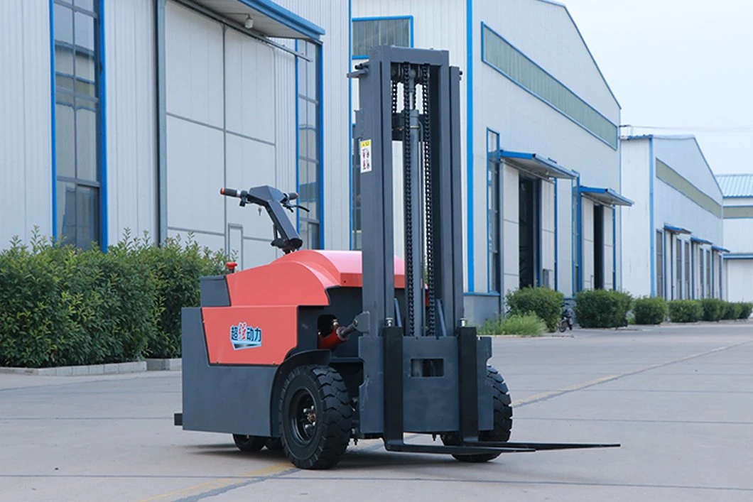 Made in China, Vertical Electric Forklift Suitable for Narrow Passages