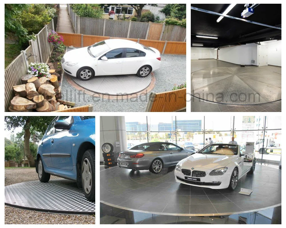 Electric 360 degree car rotating platform for display