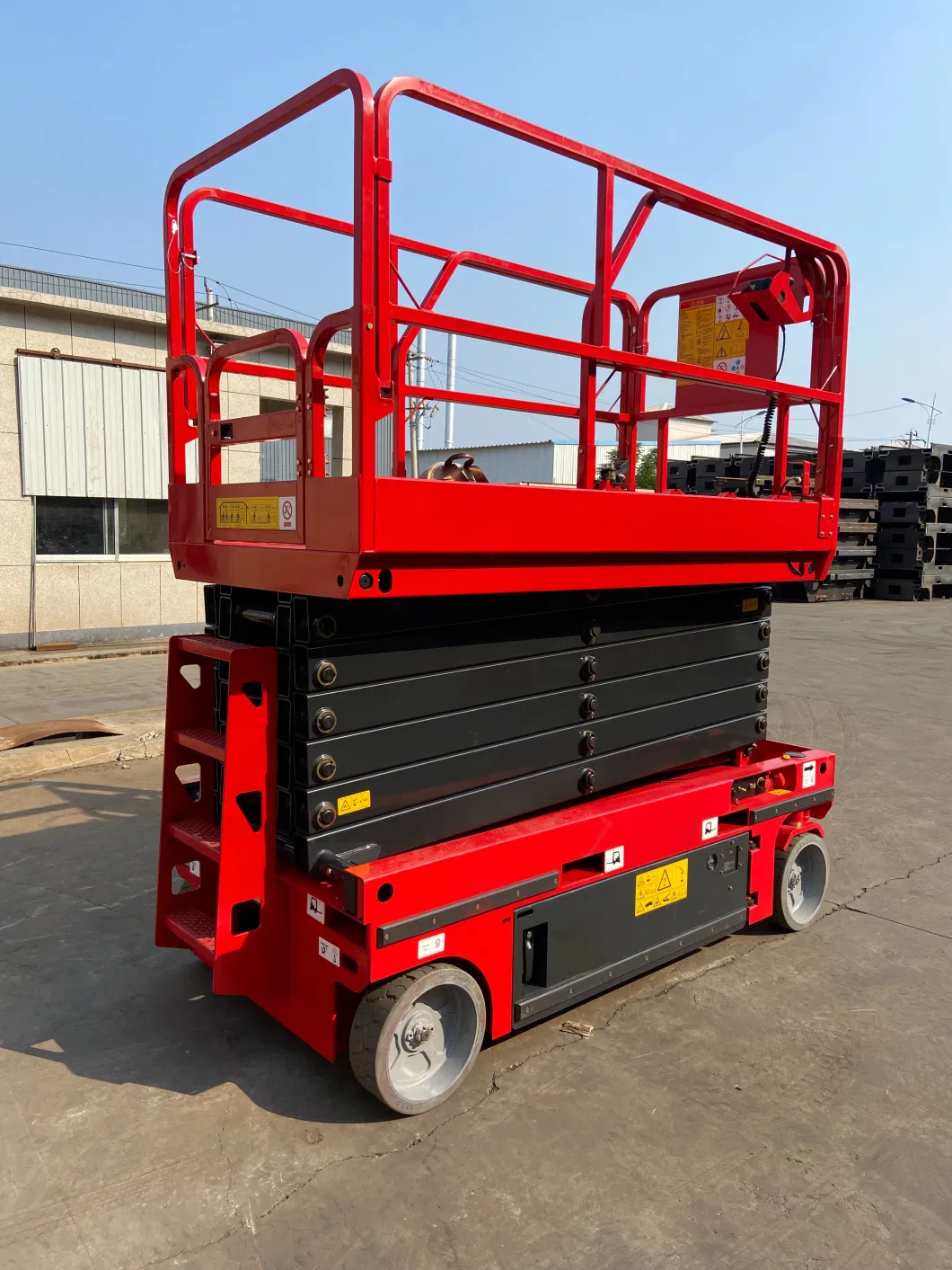 2024 Hydraulic Man Lift Table Scissor Self Propelled Scissor Lift Platform