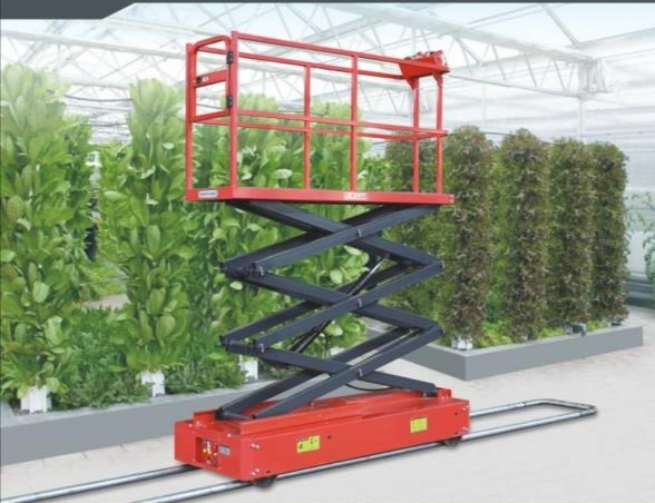 Koosen Mini Automatic Push Around Scissor Lift Platform with CE Approved