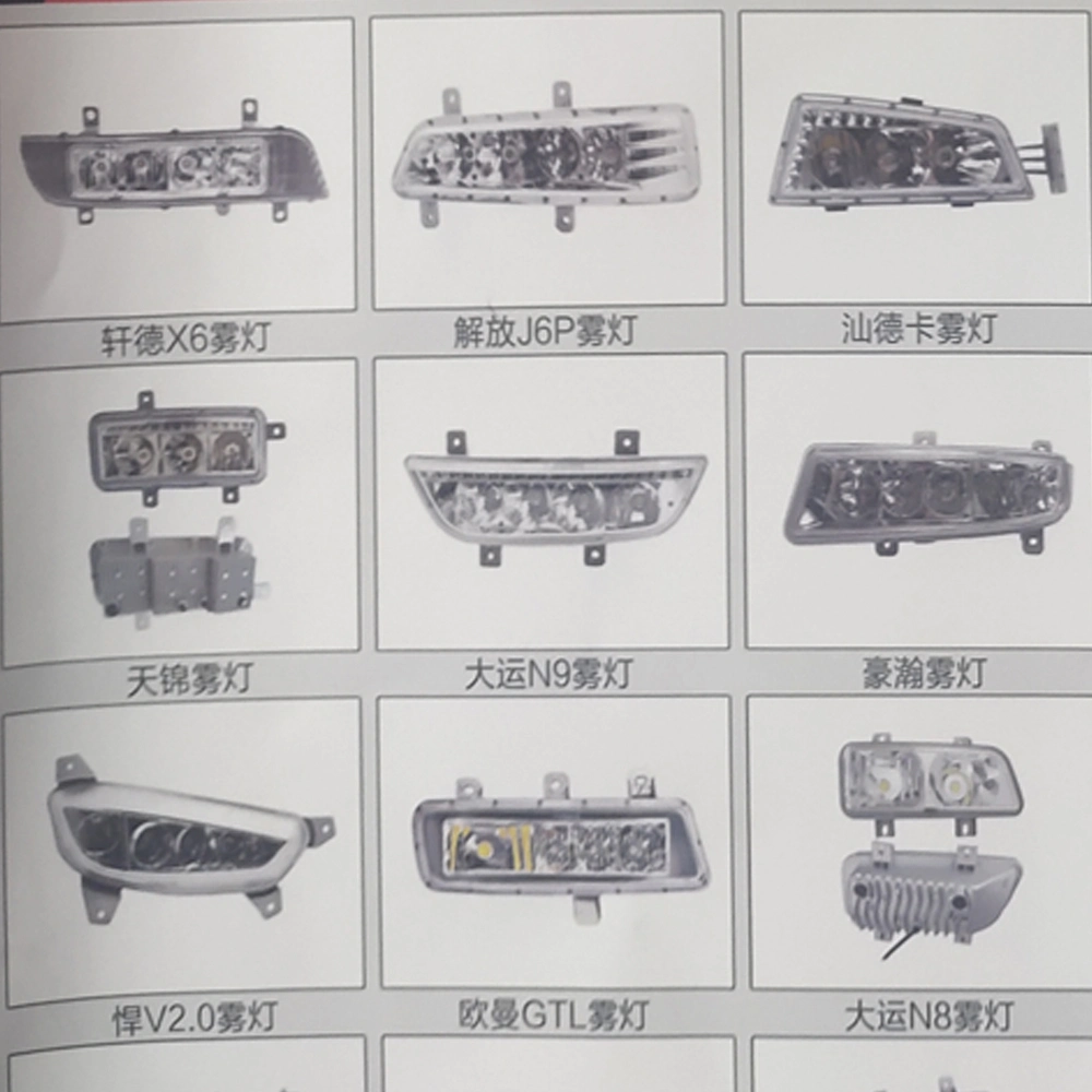 Auto Body Accessories HOWO/Dayun/ Hyundai/ Haohan/Auman/Tianlong LED Fog Lights for Truck Parts