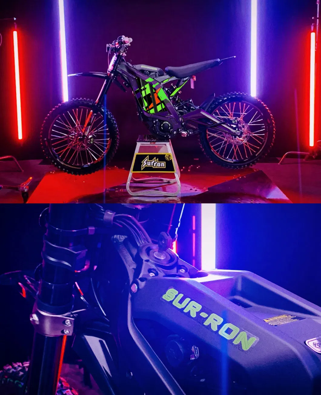 Experience Power-Packed 6000W Electric Dirt Bike by Sur Ron Light Bee