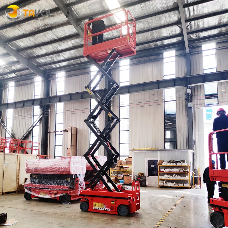 6m 8m 10m 12m 14m Self Propelled Scissor Lift Platform for Aerial Work