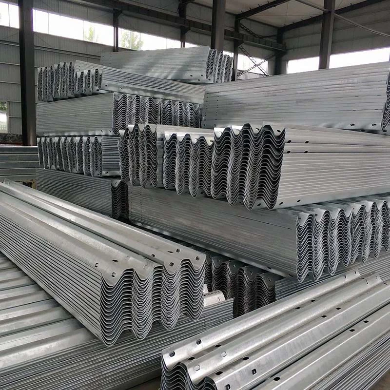 Galvanized Highway Guardrail Traffic Road Collision Guardrail Passage Steel Column