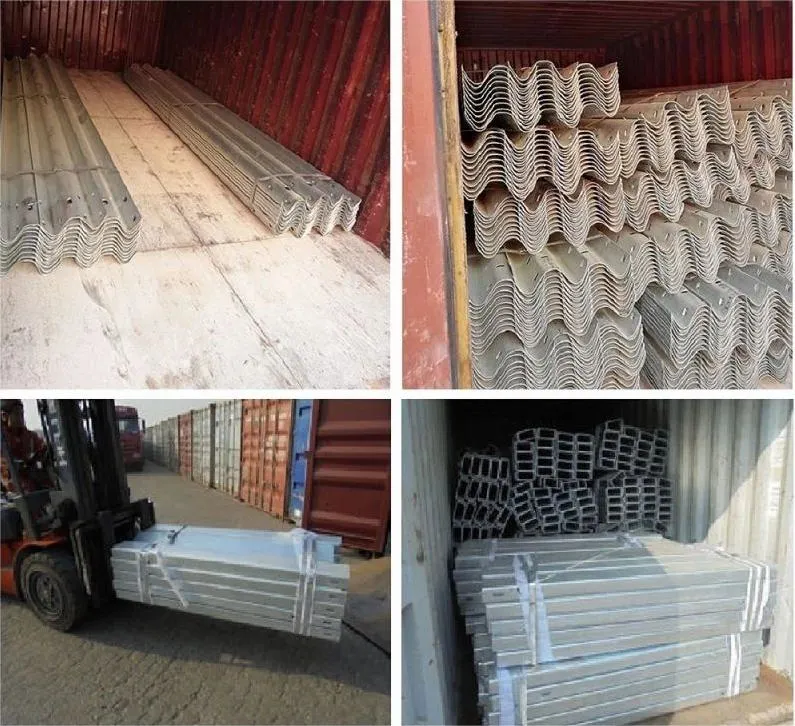 Galvanized Steel for Highway Guardrail ASTM Aashto Traffic Road Collision Barrier Passage