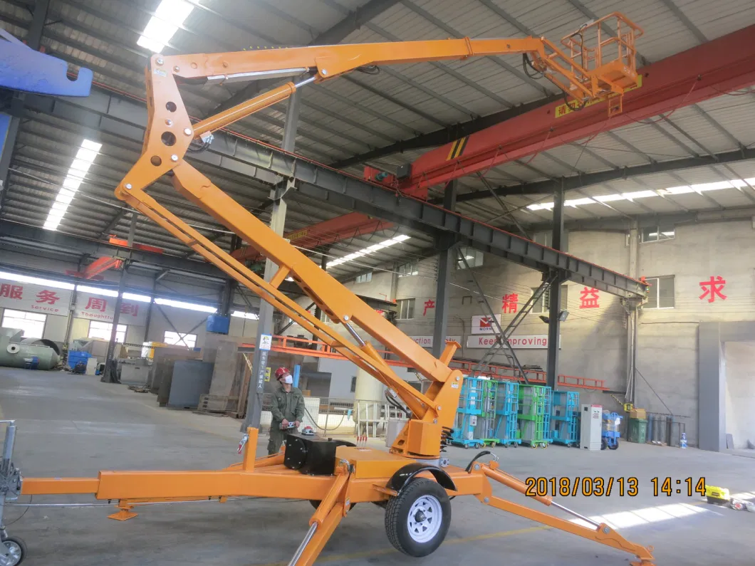 10-16m Hydraulic Aerial Work Platform with CE Certification