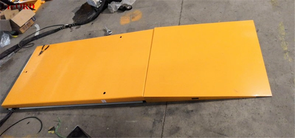 Low Profile Static Electric Lifting Platform with Ramp 1000kg Hy1002