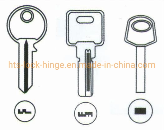 Single Cylinder Tubular Lever Lock Deadbolt Round Keyed and Single Side Entry Cylinder by Steel Iron Deadbolt Lock