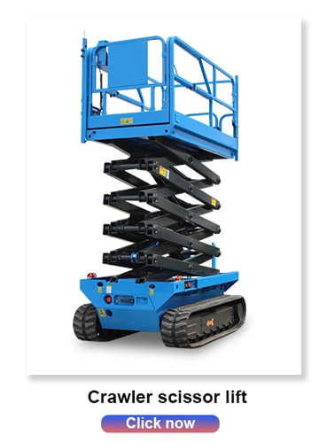 Mini Electric Hydraulic Mobile Scissor Lift Moving Aerial Work Platform