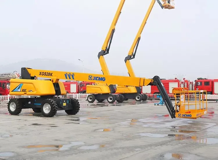 Sinomada Brand New 18m Diesel Articulated Boom Lift Xga18K Working Platform