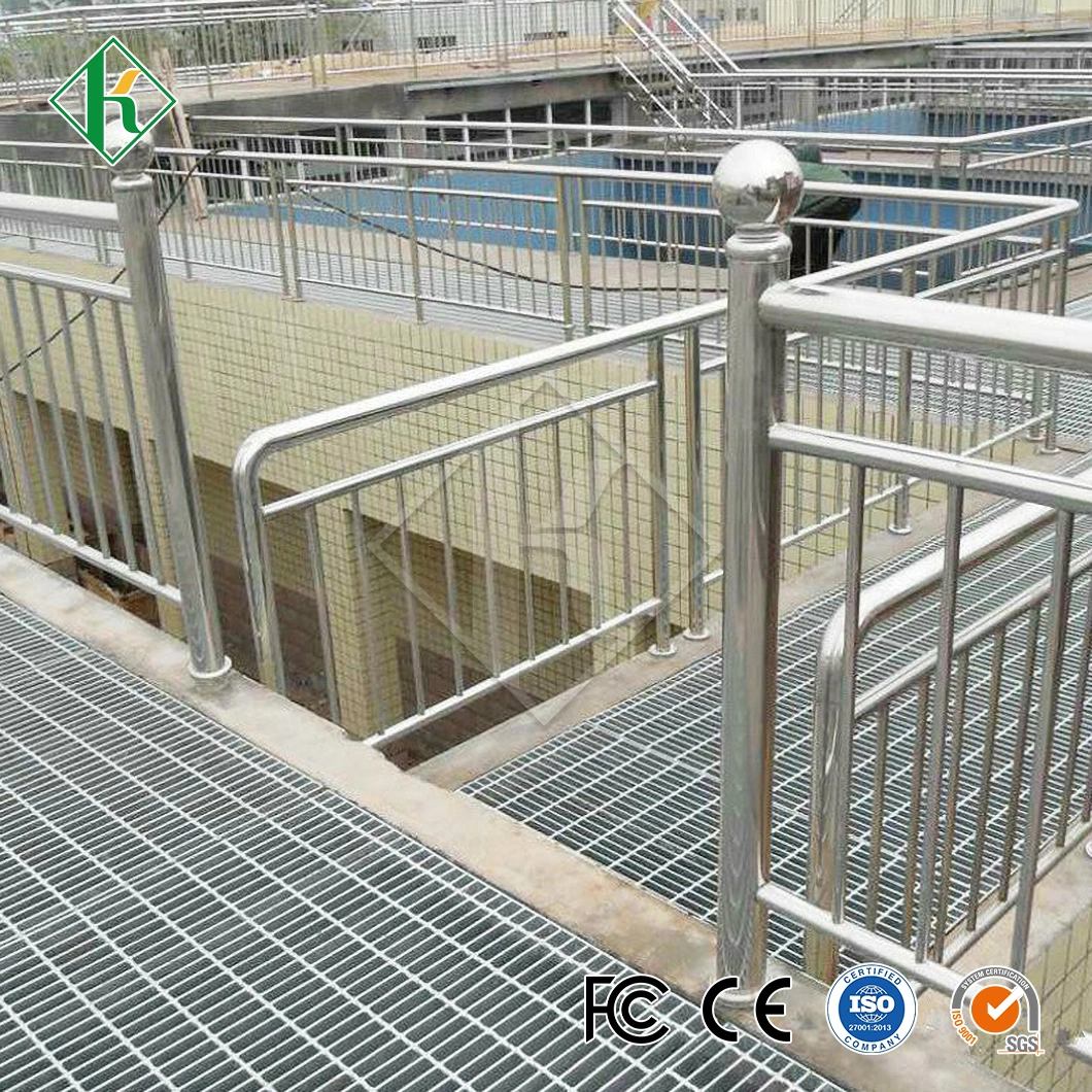 Kaiheng Galvanized Steel Grating Prices Fabricators Heavy Duty Smooth Surface Platform China Galvanized Steel Grating Platform