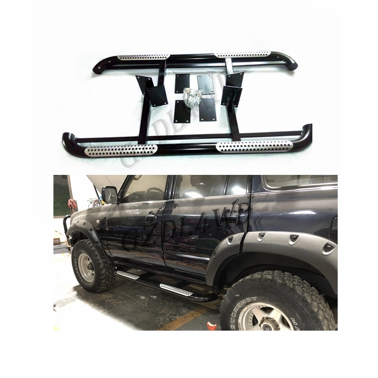 Fj80 Side Steps for Toyota Land Cruiser 80 Series Accessories Running Board