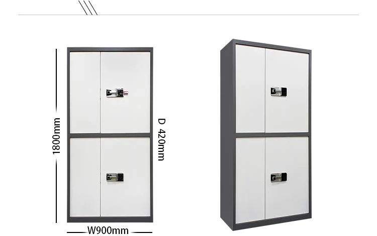 Modern Powder Coated Steel White Lateral Documents File Cabinet Office Cupboard for Sale