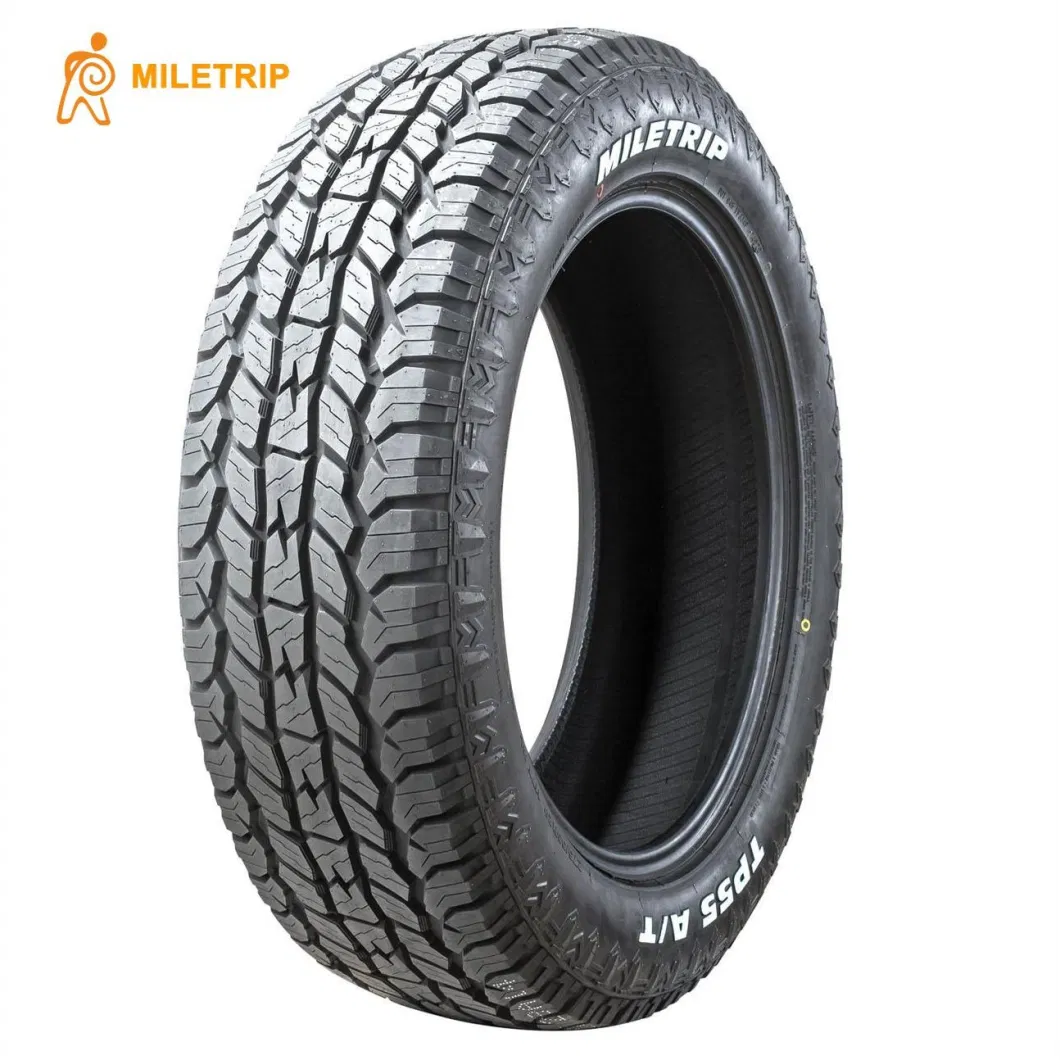White Side Wall off road 4x4 suv AT RT tyre wheels high quality all terrain thailand tires ship from Laemchabang port 285/55R20