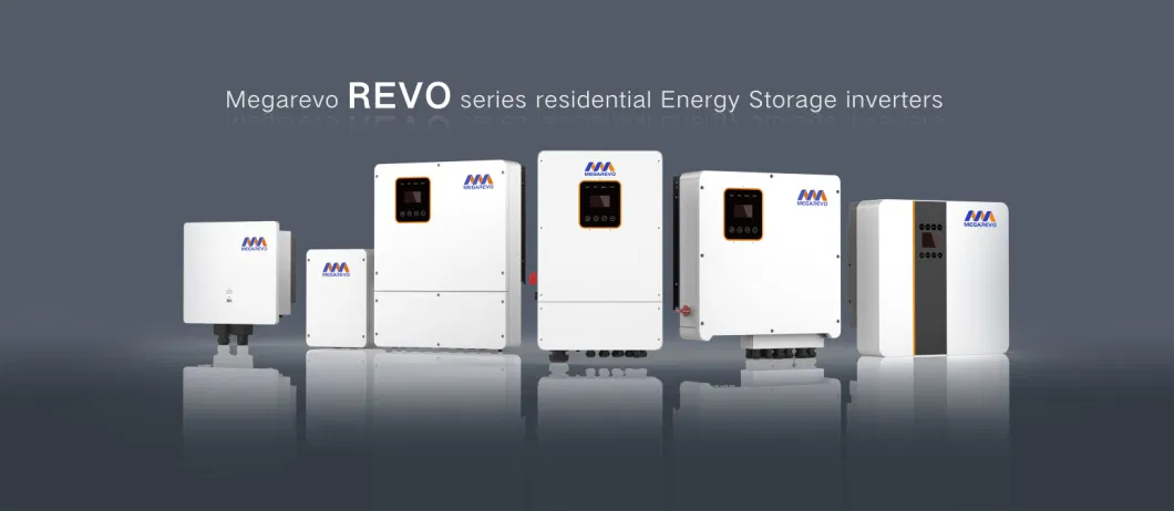 Megarevo Triple Phase Hybrid Inverter 5kw 8kw Energy Storage Inverter 10kw 12kw