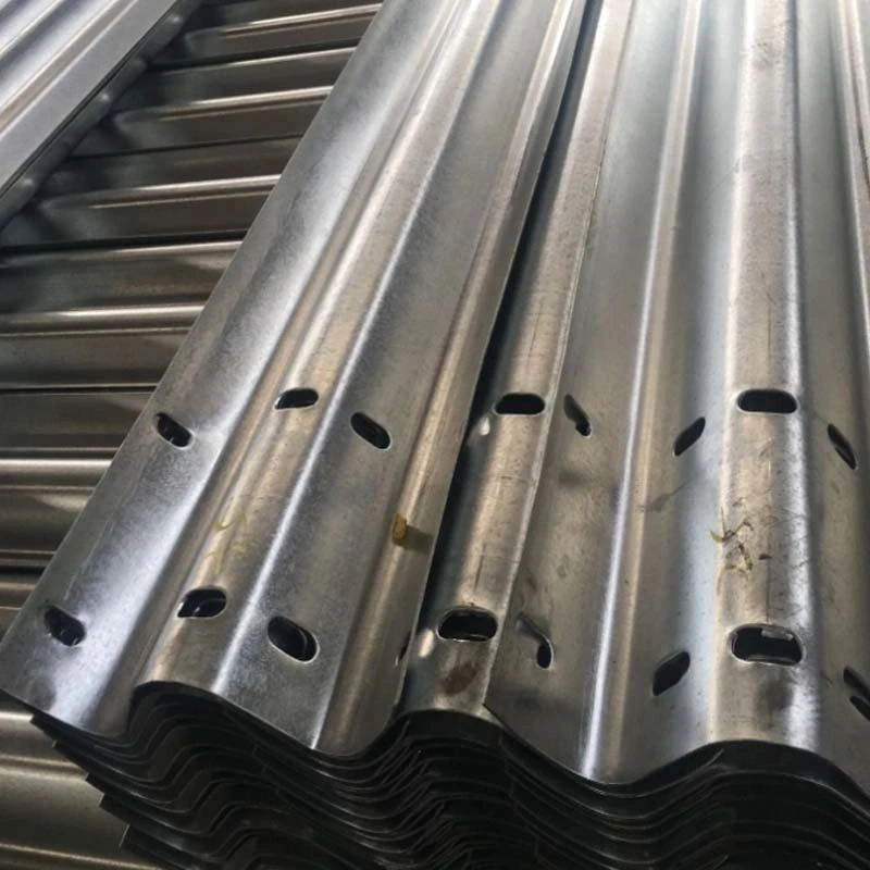 Galvanized Highway Guardrail Traffic Road Collision Guardrail Passage Steel Column