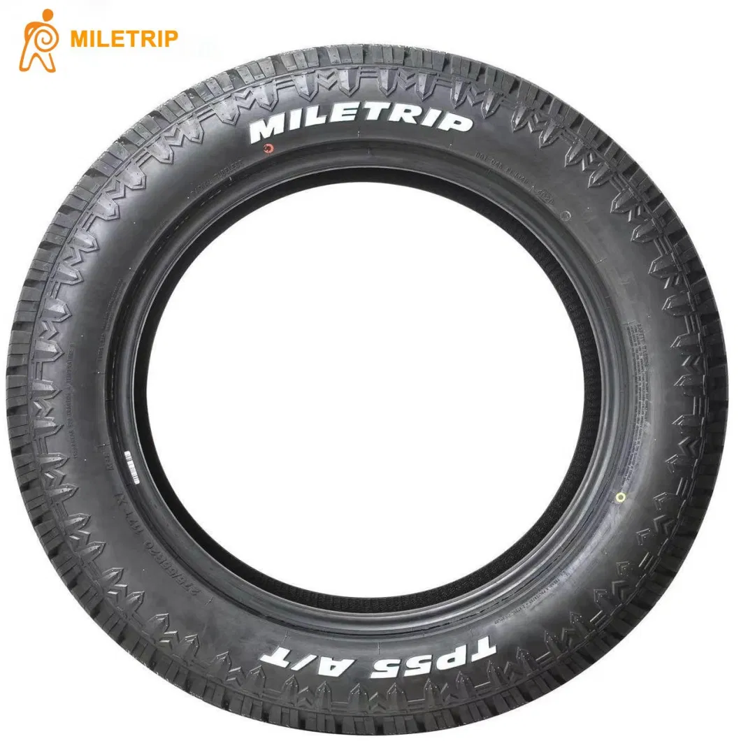 Thailand Factory Supply 4x4 SUV CUV tires AT MT RT for American Market White Side Wall LT265/70R17 off road high quality tyres
