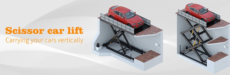 3t Car Scissor Lift Platform for Garage