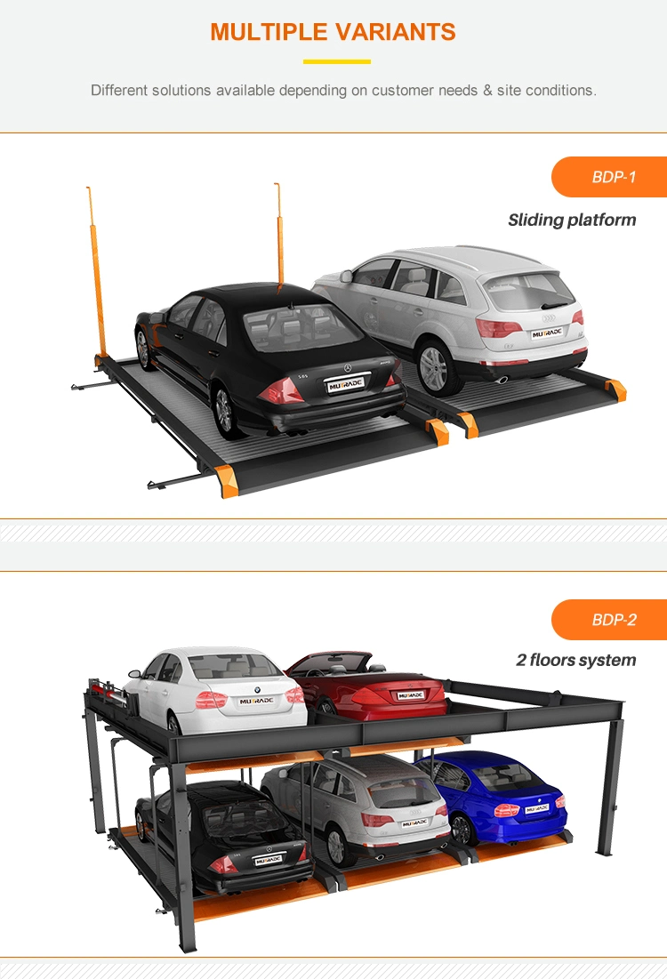 Car Storage Parking System Slide Puzzle Parking Platform