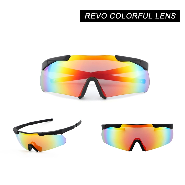 Revo Colorful Lens Men Women Sports Sunglasses