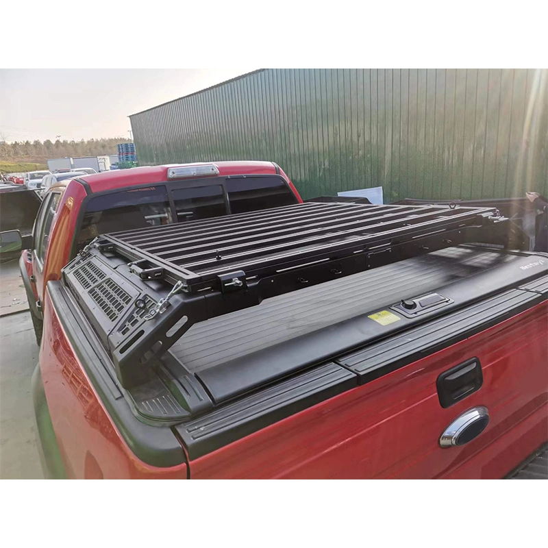 4X4 Pickup Aluminum Alloy Truck Bed Box Platform Rack for Dodge RAM 1500 Toyota Tundra Tacoma 2015+ 2021