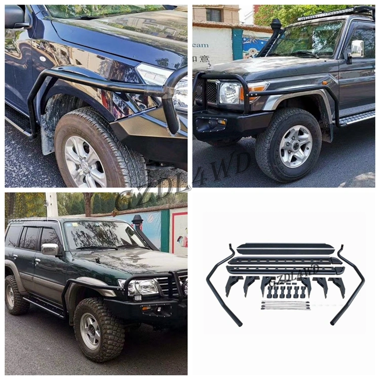 4X4 Offroad Pickup Universal Side Step Brush Bars for Ranger/Hilux /D-Max/Np300