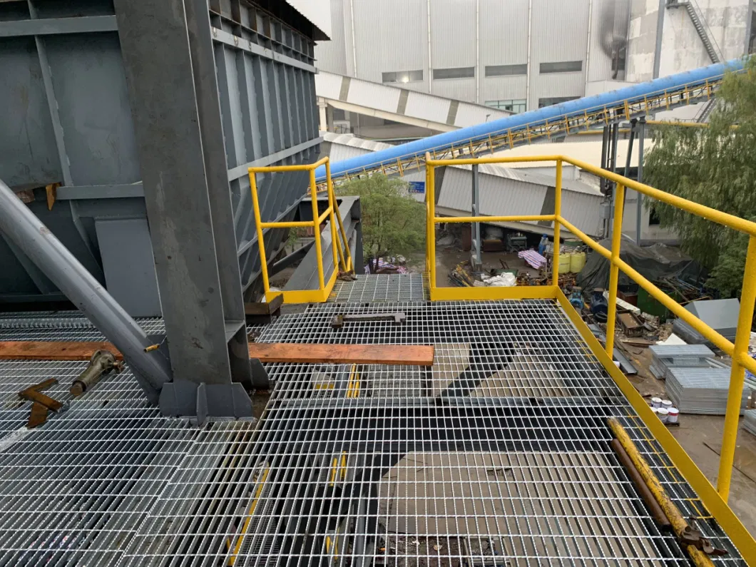 Industrial Safety Walkway Grating Plate Welding Hot-DIP Galvanized Iron Floor Grate Platform