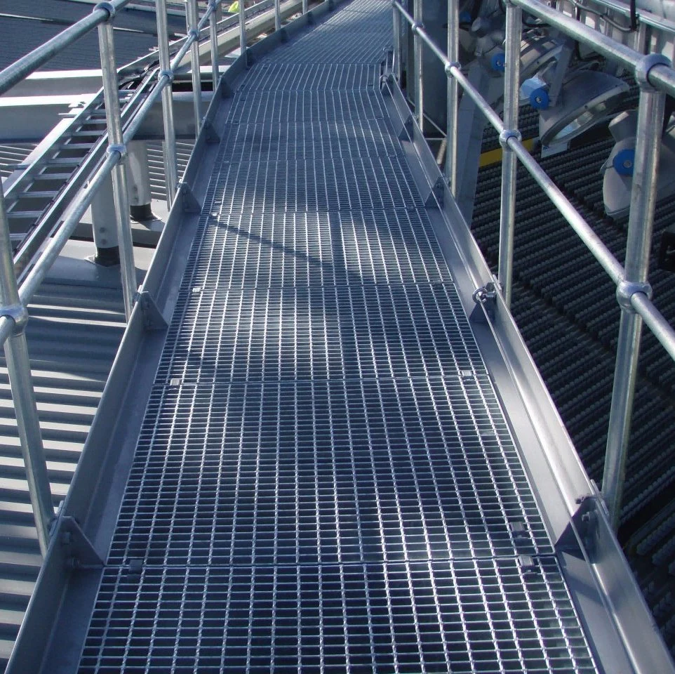 Yeeda Platform Steel Grating China Manufacturing Polyethylene Grating 2 Inch Cross Bar Pitch Galvanized Steel Grating Floor Platform