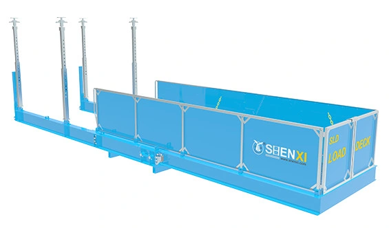 Retractable Crane Loading Platform 2500kg Capacity