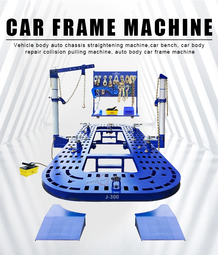 Jintuo 3.5t Auto Body Repair System Car Straightening Bench Accident Car Collision Repair Platform