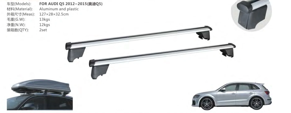 Aluminum Roof Rack Used for Audi Q5 2012-2015