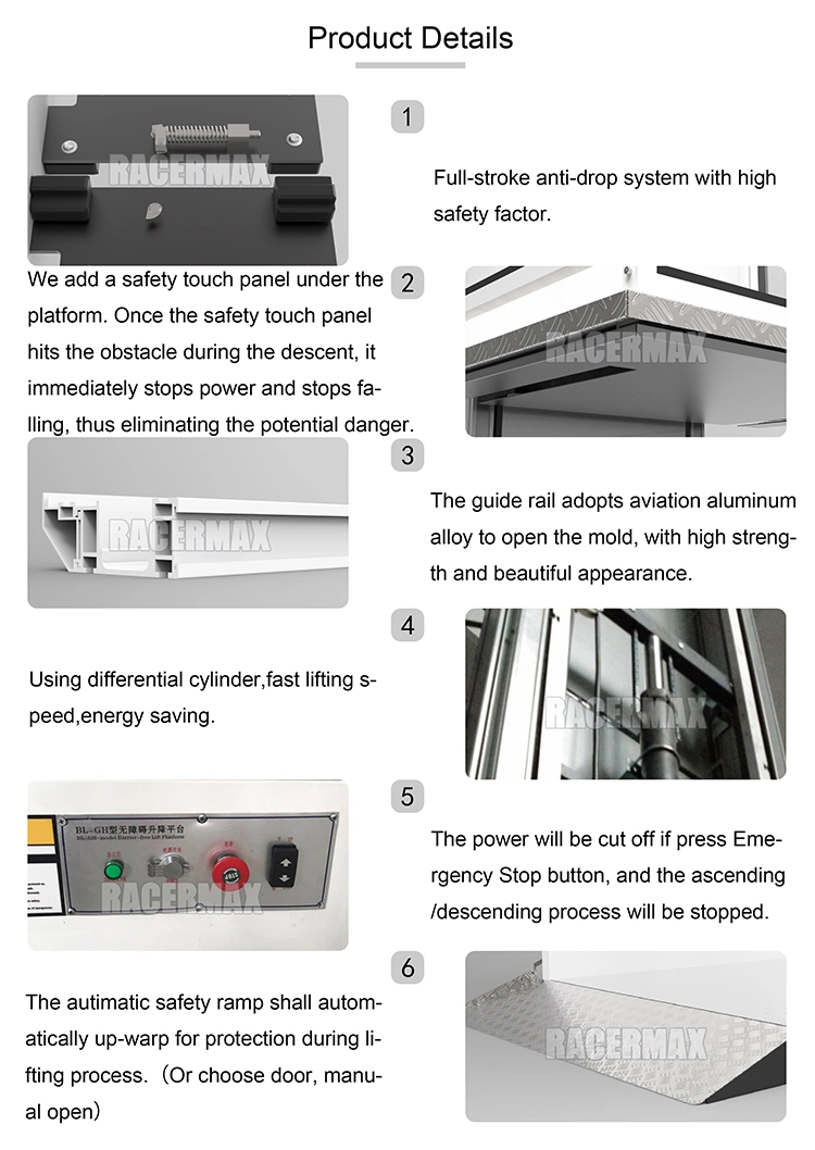 Barrier-Free Lifting Platform Disable Lifting