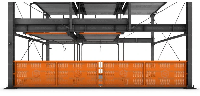 Intelligent Puzzle Parking 2 Levels Parking Platform