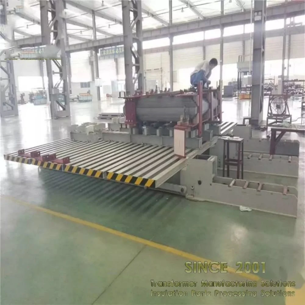 Making Amorphous Transformer Lap Core Silicon Steel Iron Core Assembly Platform Stacking Table