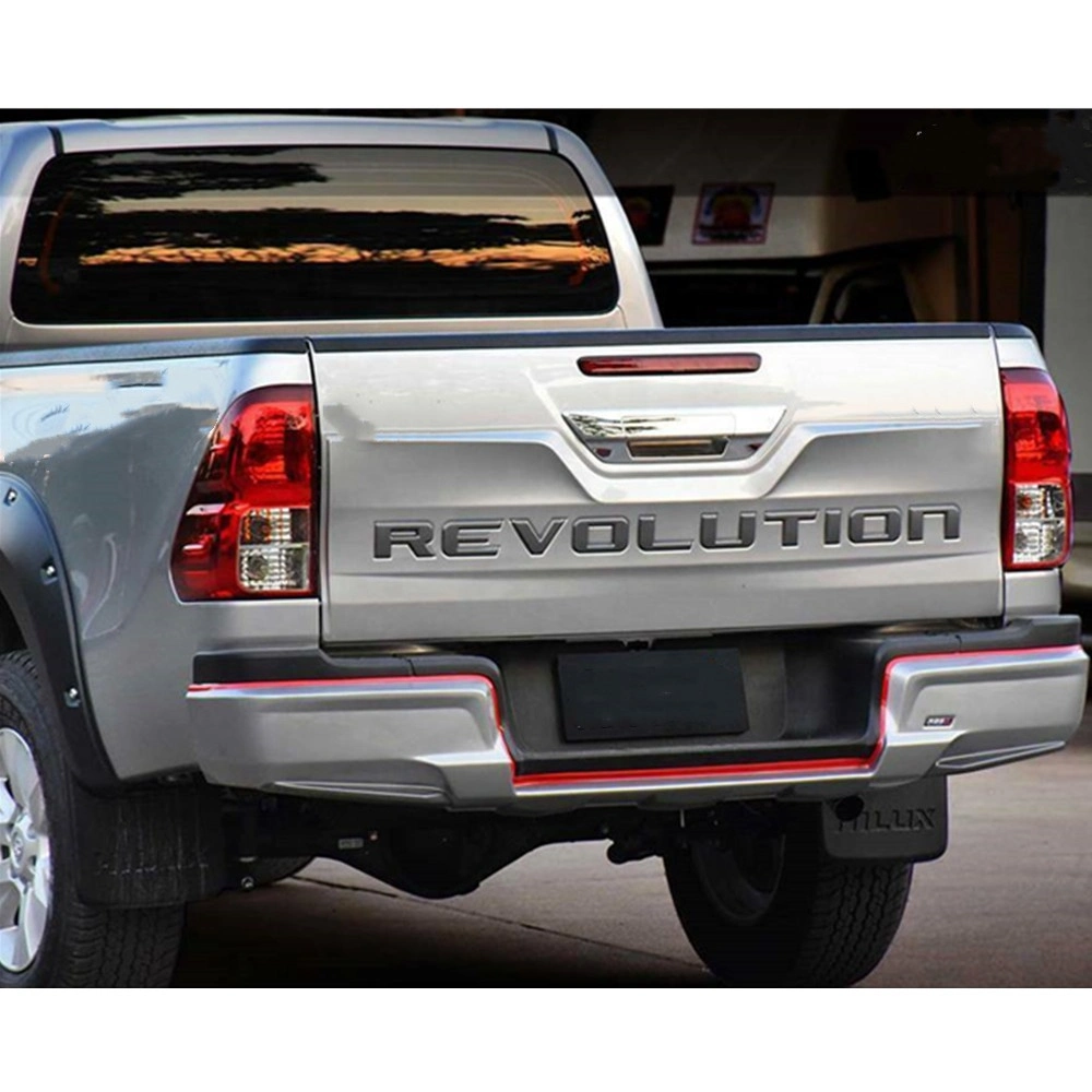 Auto Parts Painted Rear Door Cover for 2015+Toyota Hilux Revolution