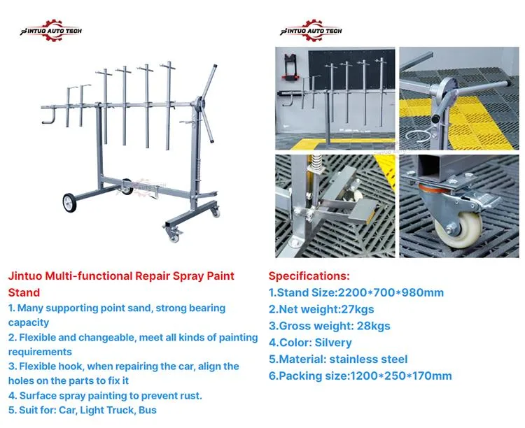 Jintuo 3.5t Auto Body Repair System Car Straightening Bench Accident Car Collision Repair Platform