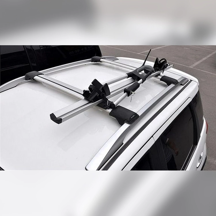 Outdoor Camping Travel Aluminum Rooftop Car Roof Top Bike Bicycle Rack Carrier with Lock